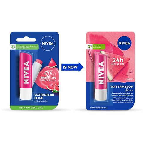 Nivea Lip Balm WaterMelon Shine